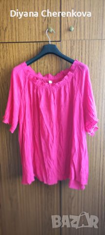 Дамска цикламена лятна блуза марка Zizzi, снимка 1 - Туники - 46408075