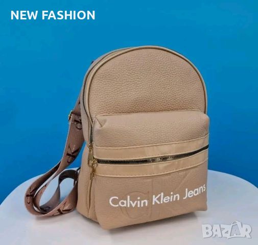 Дамски Кожени Раници CALVIN KLEIN , снимка 6 - Чанти - 46164266