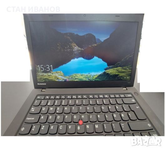 Лаптоп Lenovo ThinkPad T440, 14", 8GB ram, 120GB 2.5 Inch SSD, снимка 3 - Лаптопи за работа - 45131257