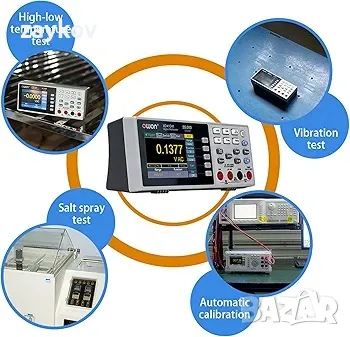 Цифров мини настолен мултицет OWON XDM1041, 3,7-инчов LCD дисплей, снимка 4 - Друга електроника - 46931568