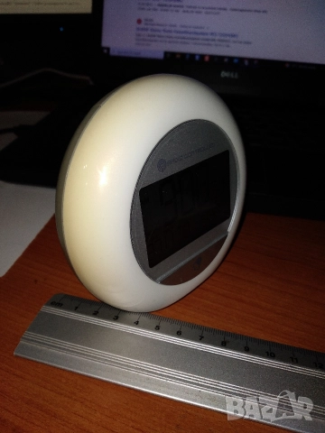 LCD часовник с календар,термометър и аларми., снимка 4 - Друга електроника - 52557098