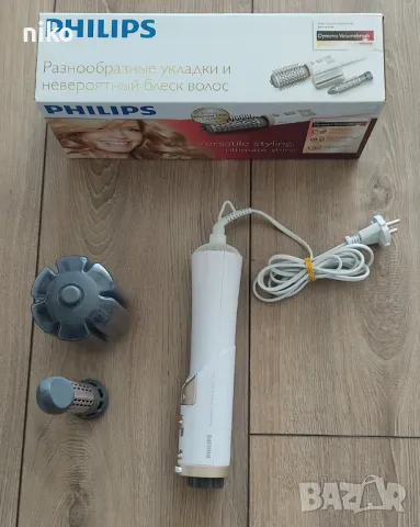 Елктрическа четка с топъл въздух Philips VolumeBrush HP8664/00, снимка 1 - Маши за коса - 48550514