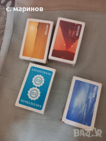 4 бр. Карти за игра , снимка 2 - Карти за игра - 54074171
