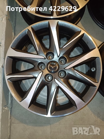 Алуминиеви джанти Mazda CX-5 - 17 цола, снимка 4 - Гуми и джанти - 52870273
