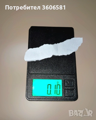 Прецизна Джобна мини Везна от 0,01гр до 1 кг /за грамове , унции, бижута/с LCD дисплей с подсветка, снимка 6 - Аксесоари за кухня - 49133047