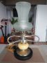 Прекрасна ,масивна(тежка),старина настолна лампа., снимка 2