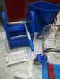 Професионална почистваща количка от хромирана стомана и 2х25л кофи, снимка 7