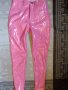 Латексов розов панталон , снимка 1 - Панталони - 45096864