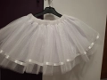 Детска пола от тюл , тип пачка , снежинка, снимка 1
