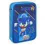 Несесер Double Blue Sonic 2 The Hedgehog 13.5x20x5cm  арт No226755, снимка 1