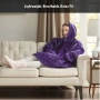 Меко одеяло Hoodie с ръкави, снимка 6