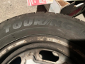 2бр.гуми 185/65/14 ДОТ 2022 +2 бр.джанти 4х100,6х14,VW+2 бр. тасове, снимка 6