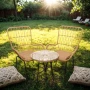 Градински комплект – маса с 2 стола, снимка 8