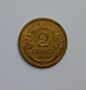 2 франка Франция 1939 , 2 франка 1939 Франция Френска монета от началото на ВСВ, снимка 1 - Нумизматика и бонистика - 45550686