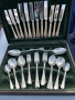 Комплект посребрени прибори за хранене , снимка 1