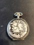 Швейцарски джобен часовник с посребрени капаци 1905г. - 10 РУБИНА - ПРОМОЦИЯ, снимка 14