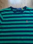 polo ralph lauren custom slim fit striped jersey t-shirt - страхотна мъжка тениска КАТО НОВА М, снимка 3