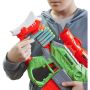 NERF DINOSQUAD Моторизиран бластер REX-RAMPAGE с 20 стрели, снимка 3