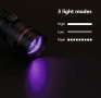 UV led фенерче със зум и висока мощност, ув фенер, снимка 5