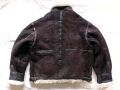 Flying Wear Оригинално Пилотско Кожено Яке от истинска агнешка кожа, тип В-3, размер US 52 / 3ХL, снимка 8