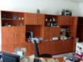 Секция за офис - кафява, голяма, запазена, снимка 1