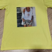 блузка с щампа, снимка 5 - Тениски - 45287333
