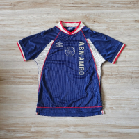 Оригинална мъжка тениска Umbro Vapa Tech x A.F.C. Ajax / Season 99-00 (Away), снимка 1 - Тениски - 45049038