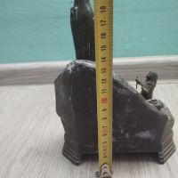 Стара метална статуетка, снимка 5 - Други ценни предмети - 45494825