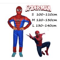 Детски костюм на Спайдърмен с мускули и маска Spiderman, снимка 1 - Други - 45521457