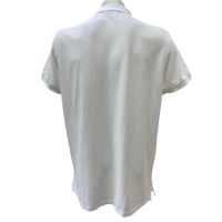 Мъжки полошърт GANT размер L / XL бяла тениска, снимка 3 - Тениски - 45748990