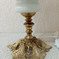 Комплект от две големи старинни лампи - лампа, снимка 3 - Антикварни и старинни предмети - 45005556