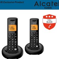 Alcatel E260S Voice Duo - Безжичен телефон с телефонен секретар и 2 слушалки - Стационарен, снимка 7 - Други стоки за дома - 45118873