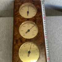 барометър термометър влагомер , снимка 6 - Стенни часовници - 45268667