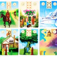 Ленорман карти:Tanis Lenormand & Pagan Lenormand & Fairytale Lenormand, снимка 13 - Карти за игра - 45283447