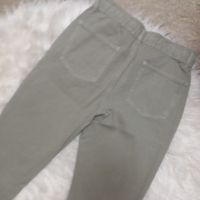 УНИКАЛНИ дънки/панталон момфит в цвят седж, снимка 4 - Дънки - 45055742