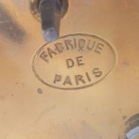 Френски бронзов каретен часовник-репетир/French Carriage Clock with Repeater/14 days, снимка 8 - Стенни часовници - 45285325