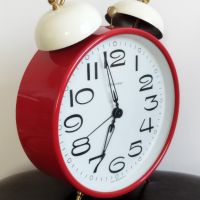 Стар немски будилник, настолен, стенен часовник, снимка 7 - Колекции - 45206592