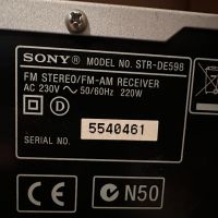 Усилвател ресийвър SONY STR- DE598, снимка 9 - Ресийвъри, усилватели, смесителни пултове - 45144399