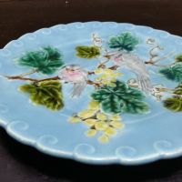 Стара чиния за стена майолика , снимка 4 - Антикварни и старинни предмети - 45919164