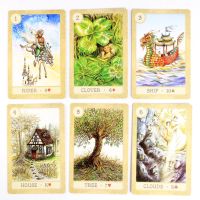 Ленорман карти:Tanis Lenormand & Pagan Lenormand & Fairytale Lenormand, снимка 5 - Карти за игра - 45283447