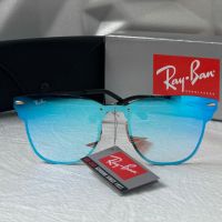 Ray-Ban RB3576 дамски слънчеви очила сини огледални , снимка 4 - Слънчеви и диоптрични очила - 45430173