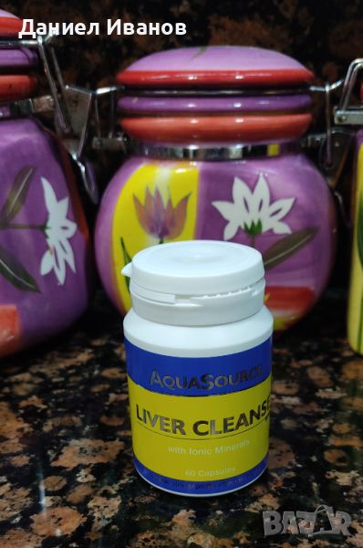 AquaSource Liver Cleanse 60 капсули Хранителна Добавка, снимка 1