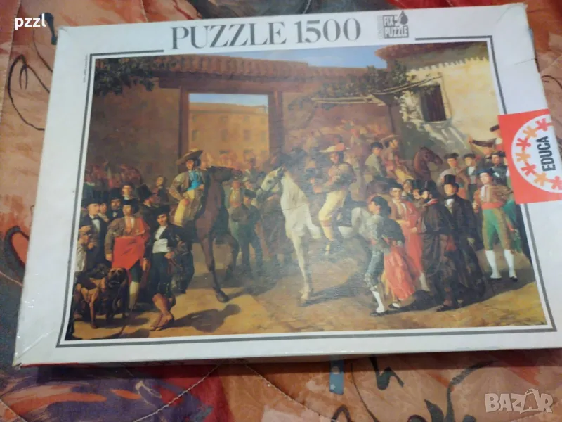 [неналичен] Пъзел "Patio de caballos" M. Castelano 1998г. Educa 1500 части, снимка 1