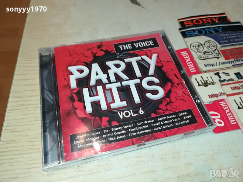 THE VOICE PARTY HITS 6 CD 0104251858, снимка 1
