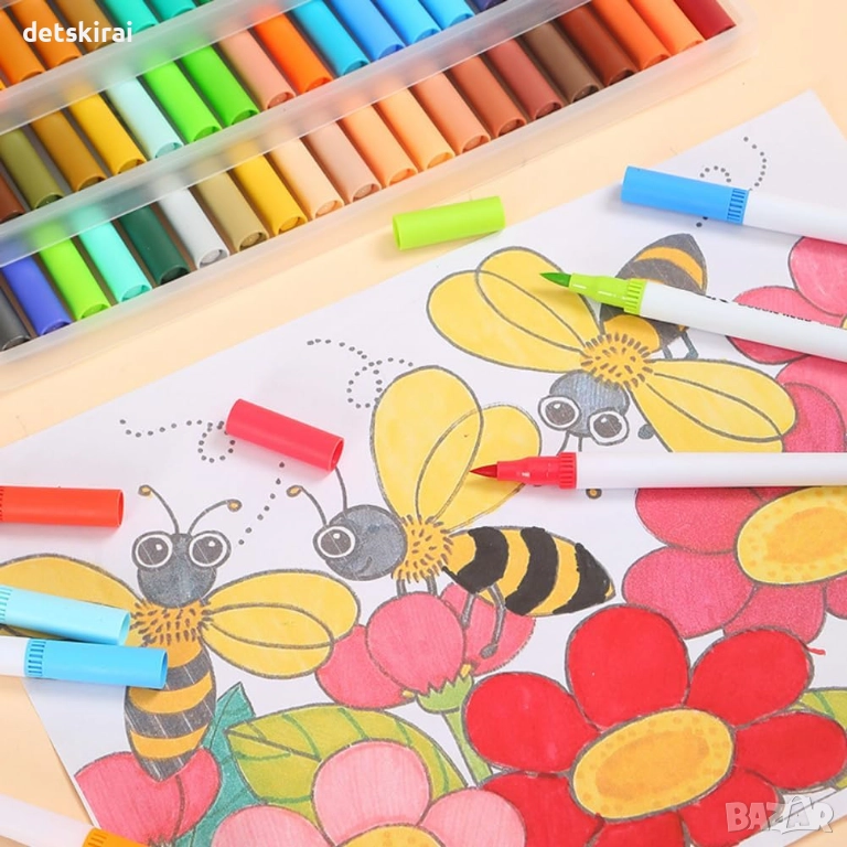 Двувръхи флумастери, снимка 1