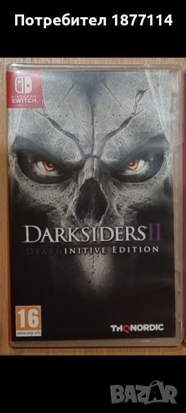 nintendo switch games Darksiders 2, снимка 1