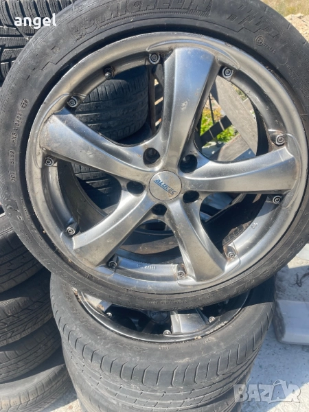 5x112x18джанти с гуми , снимка 1
