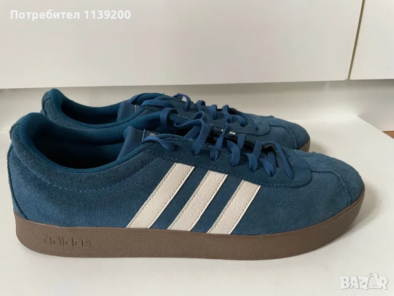 Adidas Navy Legend 44 2/3 сини мъжки кецове , снимка 1