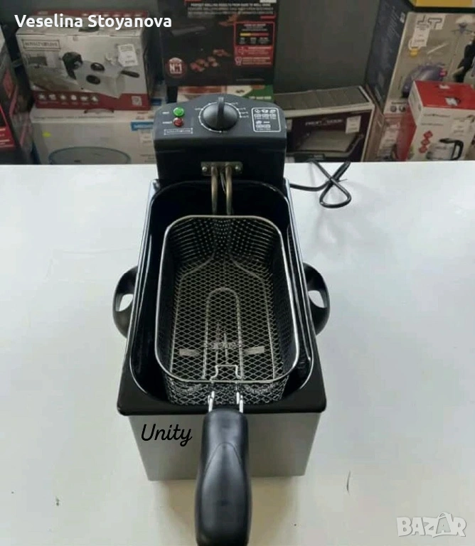 Електрически фритюрник Royalty Line RL-EFT2000, 3 литра, 2000W, снимка 1