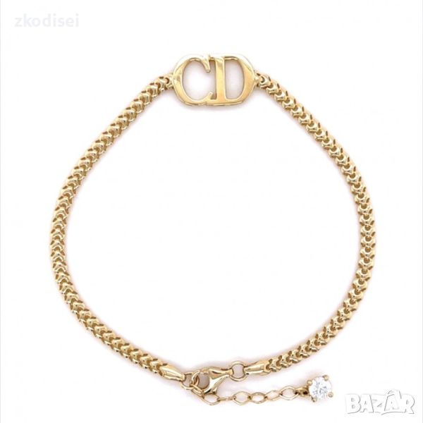 Златна дамска гривна Christian Dior 3,30гр. 19см. 14кр. проба:585 модел:23929-5, снимка 1